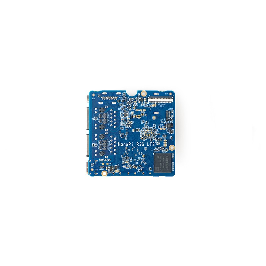 NanoPi R3S — плата, нижняя сторона